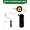 Voomey 3 Pcs 9 Inch Drywall Compound Roller Cover with