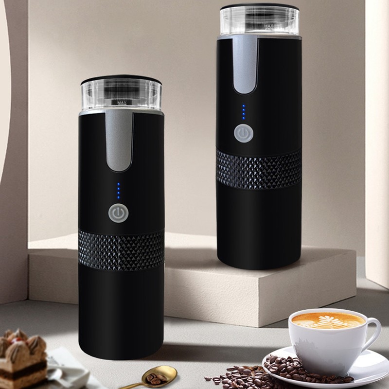 Portable Coffee Machine Rechargeable Full Automatic Mini Travel Handheld Coffee