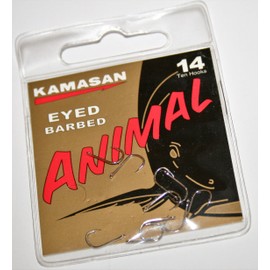 KAMASAN ANIMAL EYED BARBED HOOKS (14)
