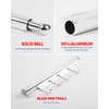 BaiNong 12 inch Valet Rod for Closets Pull Out Closet