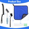 XANGNIER 6 Pcs Waffle Makers Clean Brush Kit for Belgian/Classic/Flip/Mini