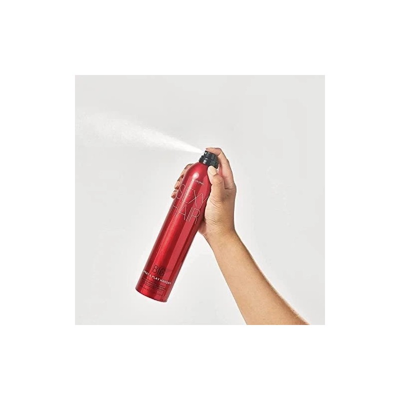 SexyHair Big Spray & Play Harder Firm Volumizing Hairspray, 10