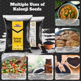 Rani Kalonji (Black Seed, Nigella Sativa, Black Cumin) Seeds 14oz (400g)
