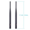 Bingfu 4G LTE 6dBi SMA Male Antenna (4-Pack) Compatible with