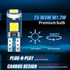 BELOMI 20 Pcs T5 LED Lights for Car Dashboard, High