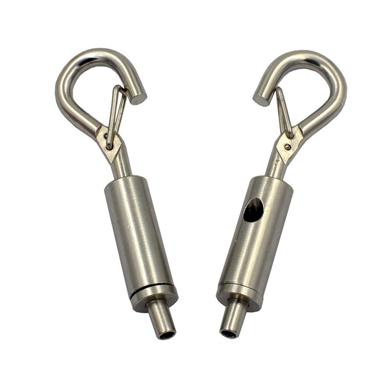 DGOL 10 pcs Steel Wire Cable Adjustable Security Lock, LED,