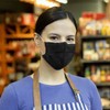 BMC TECH -- 50pcs Black Disposable Face Masks Cover Breathable