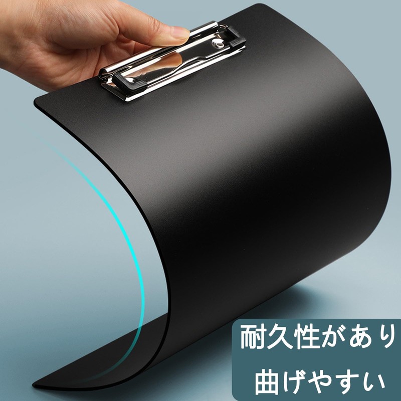 Clipboard, A4 Clipboard, Durable, Anti-Slip Clip, For Office, Meetings, Schools,