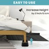 MixDora Bed Risers 2 Inch Furniture Risers Anti-Slip Chair Raisers