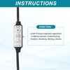 MECCANIXITY LED Strip Dimmer, DC 5V 6A Brightness Adjustable Controller