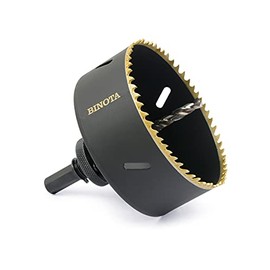 BINOTA Bi-Metal Hole Saw for Metal, Wood, Plywood, PVC, Gypsum, Composite, Stainless Steel Plate, 102mm-4 Inches