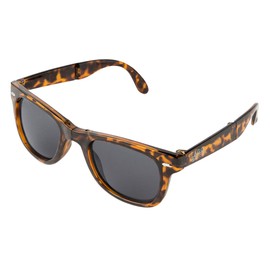 LAGO TERRA Wayfolder Folding Polarized Sunglasses - Tortoiseshell