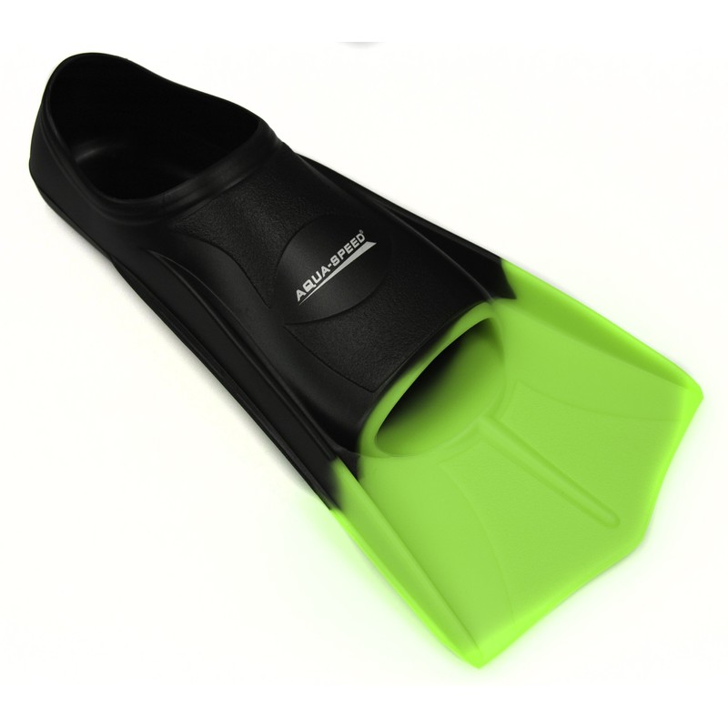 Aqua-Speed ® Short Training Fins Diving Fins Flippers Training, Green