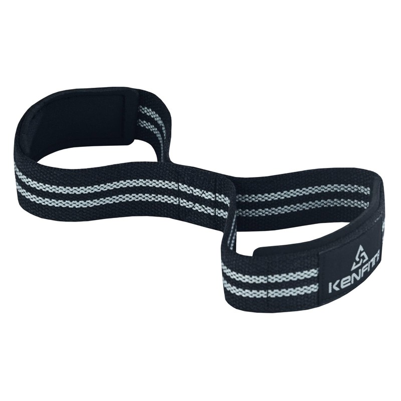 Figure 8 Lifting Straps Padded Wrist Support for Deadlifts weight