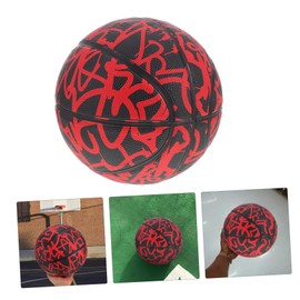 KICHOUSE Youth Training Basketball Boys and Girls Game Ball Pu Soft Rubber Silent