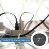 sourcing map 4 Pcs Cable Cord Grommet, 1-1/8 Inch (28mm)