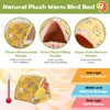 EWEIS Plush Warm Bird Nest for Birds Cage Accessories,Skin Friendly