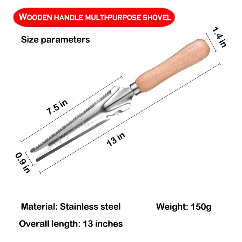 Weed Puller Garden Yard Lawn Hand Weeder Weeding Shovel Trowel