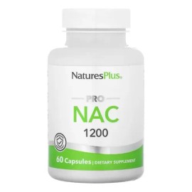 Suplemento N-Acetil-L-Cisteína NAC de NaturesPlus en Cápsulas 1200 mg