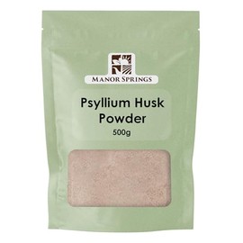 Psyllium Husk Powder 500g by Manor Springs