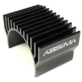 Absima Motor Cooling Body Suitable for Model Building Engine: 540 Electric Motor, 550 Electric Motor Black