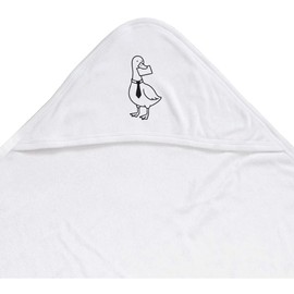 Azeeda 'Smart Goose' Baby Hooded Towel (HT00035119)