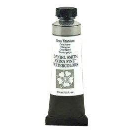 Daniel Smith 284600241 15ml Watercolor Paint, Gray Titanium