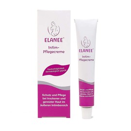 ELANEE Intimate Care Cream, Protection and Care for Dry, Irritated Skin - with Regenerating Panthenol and Nourishing Oils, 20 ml (406-00)
