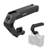 SMALLRIG 軽量NATOクランプトップハンドル 小型カメラトップグリップわずか119g ARRI用の位置決め穴付きハンドグリップとコールドシューマウント2つ NATOレール内蔵カメラケージ用 5977