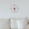 TEHAUX 1 Set Wall Clock Roman Numerals DIY Wall Clock
