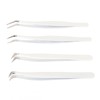 Eyelash Extension Tweezers Kit Stainless Steel High Accuracy Lash Tweezers