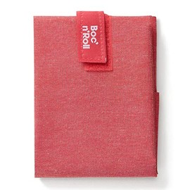 Roll'eat ® Reusable Sandwich Bag | Sandwich Container | Eco Friendly Food Bag | Reusable and Washable Sandwich Wrap | Red Color - Boc'n'Roll Nature