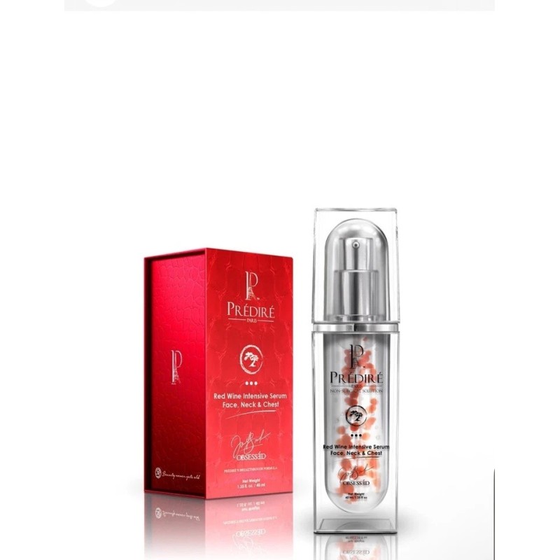 PREDIRE PARISRed Wine Intensive Serum Face, Neck & Chest 40