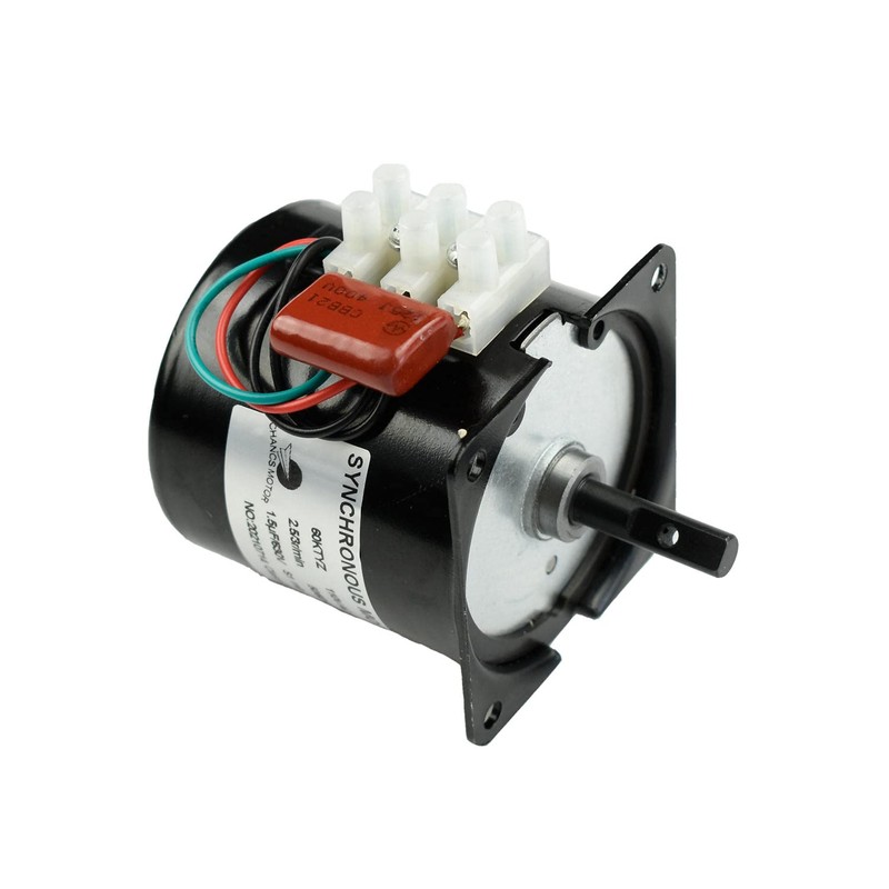 CHANCS 60KTYZ Mini Gearbox Electric Motor AC 110V 30-36RPM CW/CCW