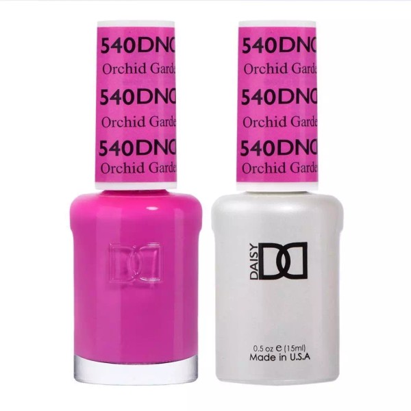 DND DUO Matching Gel & Lacquer #540 - Orchid Garden