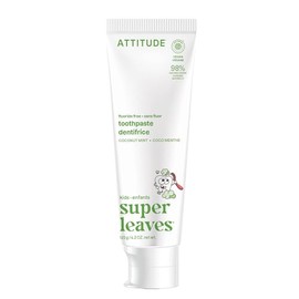 Naturally Obsessed- ATTITUDE Pasta de Dientes Libre de Fluoruros, Ingredientes a Base de Plantas y Minerales, Vegano, Libre de Crueldad y Sug