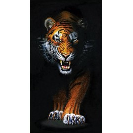 Crafting Spark (Wizardi) Stalking Tiger WD2408 14.9 x 27.6 inches Crafting Spark Diamond Painting Kit