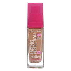 Collection Cosmetics Lasting Perfection Satin Foundation, Full Coverage, Hydra Boost, 10W Buttermilk Warm 27ml