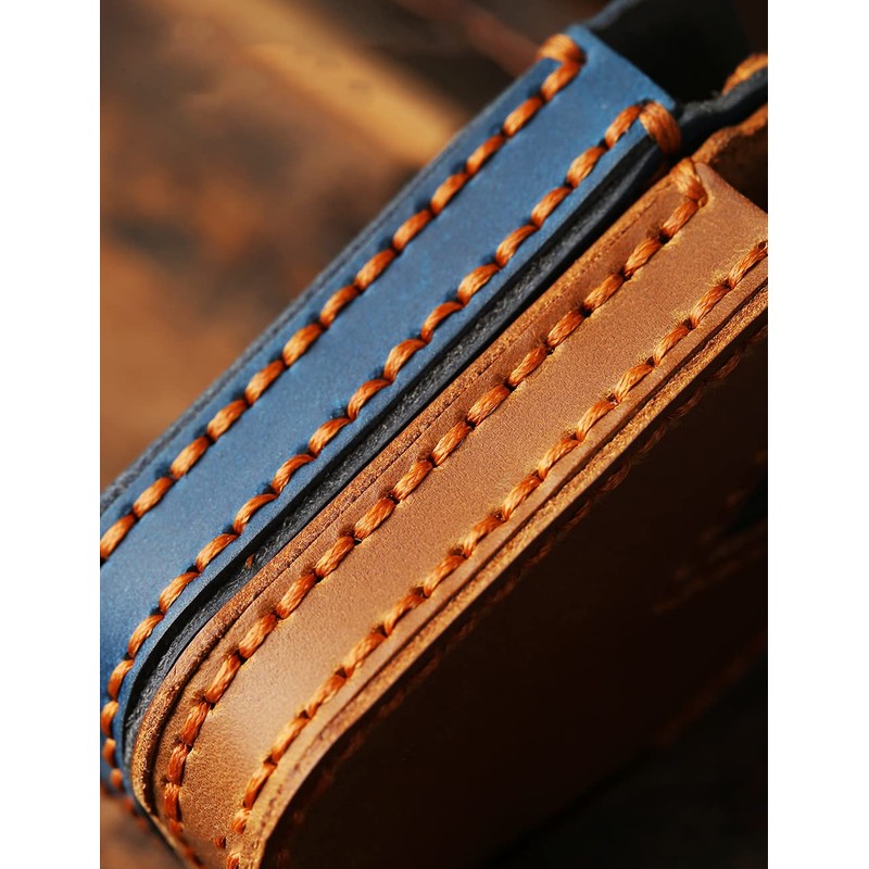 ontto Key Fob Cover Genuine Leather Key Holder Full Cover