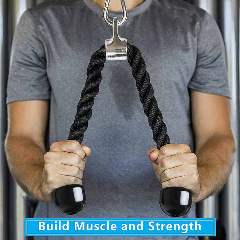 Deluxe Triceps Rope Pull Down Training Triceps Pull Down with