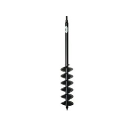 Power Planter Auger Drill Bit Extension, 5" x 28" with 1/2" Non-Slip Hex Drive, Garden Auger for Planting 5” and 6” Potted Plants, Garden Digging Tool for Dirt, Clay, Soil and Sand