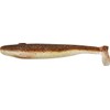 GAN CRAFT Worm Baliki Shad 6.8" #777 Lucky Brown Gold