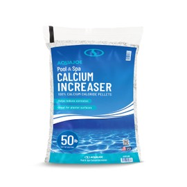 Aqua Joe 50-Pounds Premium Calcium Hardness Increaser for Pool and Spa, 100% Calcium Chloride
