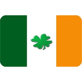 Ireland Shamrock Irish Rectangle Aluminium Fridge Magnet Fantastic Souvenir