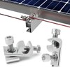 Standard Solar Panel Grounding Clip for Solar Mounting System, 4