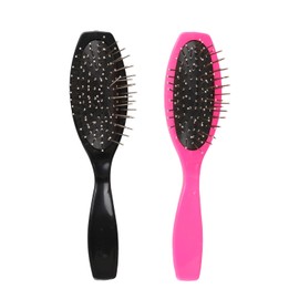 Tabanzhe Wig Comb Set-2PCS Stainless Steel Needle Brushes Wire Cushion Wig Professional Wig Brush for Synthetic Hair Extension Wigs Small Doll