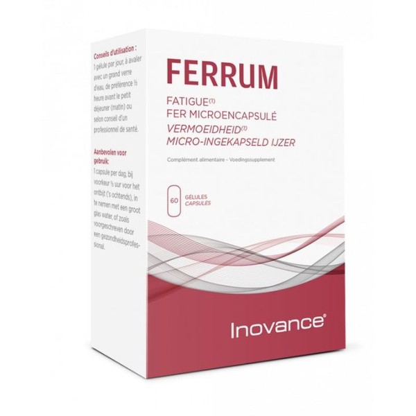 Inovance Ferrum Anti Fatigue 60 gélules