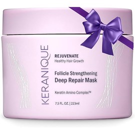 Keranique Hair Mask: Deep Repair & Hydration for Dry, Damaged Hair - Keratin Protein Boost for Fine Strands - Intense Moisturizer for Women