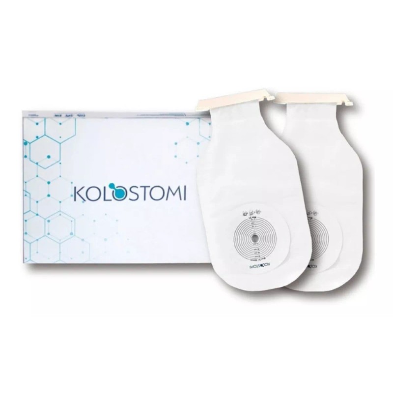 Kolostomi Pack 2 bolsas Kolostomi com 10 pz para adulto