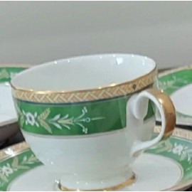 Mikasa New MIKASA 1 PIECE CUP PARK ROSE JADE L3219 EXC. COND.